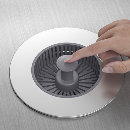 【✨ 1 + 1 ingyenes】Kihúzható mosogató dugó szűrővel