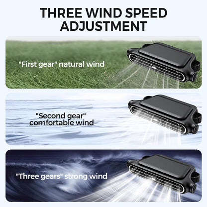 ❄️🌬️ Autóülés Ventilátor – USB Csatlakozás, Két Turbina, Erőteljes Légáramlás 🚘💕