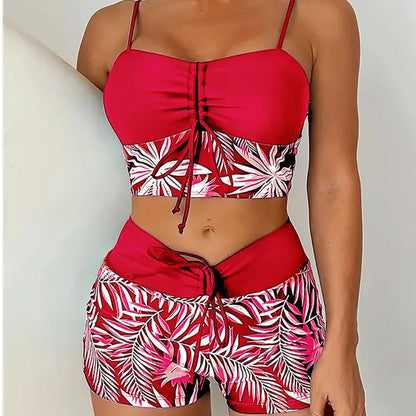 👙 Női nyomtatott kétrészes fürdőruha🏖️
