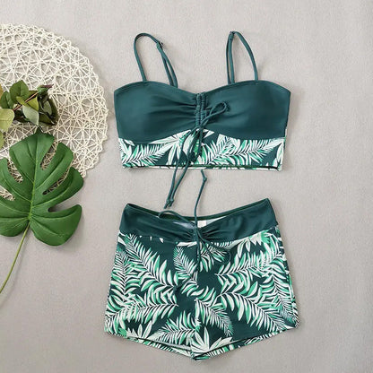 👙 Női nyomtatott kétrészes fürdőruha🏖️