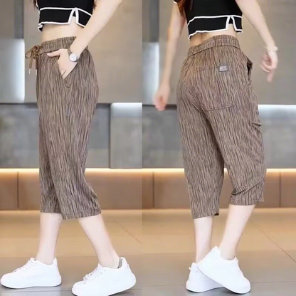 【M-3XL】❄️Férfi Ice Silk 7/10 alkalmi rövidnadrág