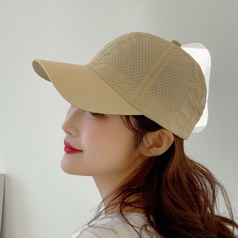 🧢 Stílusos hálós baseball sapka – Légáteresztő, napellenző, kényelmes ✨🚴