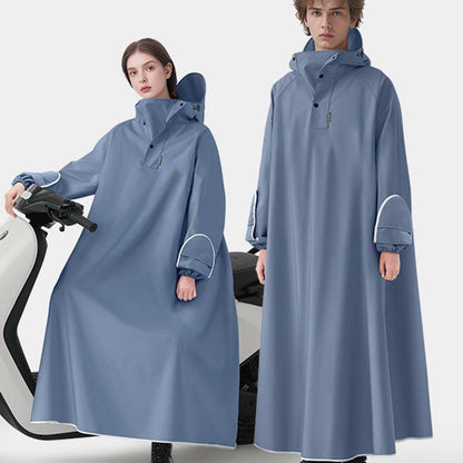 ✨Unisex kapucnis, túlméretezett elektromos kerékpáros esőkabát
