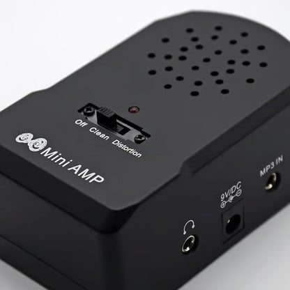 🎸Mini hordozható elektromos gitár erősítő készlet