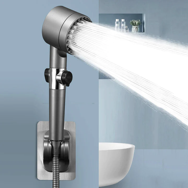 🚿💦 Nagynyomású többfunkciós zuhanyfej – Erősebb vízsugár, kevesebb vízfogyasztás