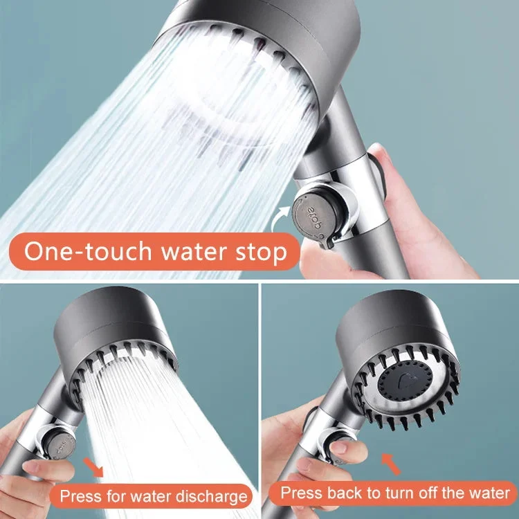 🚿💦 Nagynyomású többfunkciós zuhanyfej – Erősebb vízsugár, kevesebb vízfogyasztás