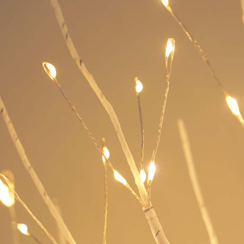 Birkófa LED lámpa beltéri dekorációhoz