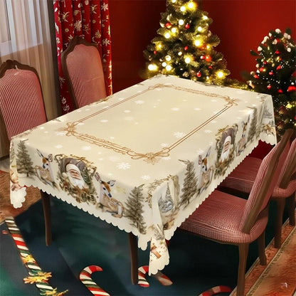 🔥✨Vidám, klasszikus karácsonyi asztalterítő🎄🎁