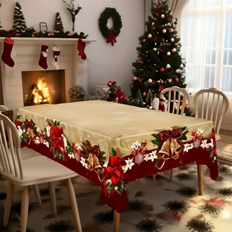 🔥✨Vidám, klasszikus karácsonyi asztalterítő🎄🎁