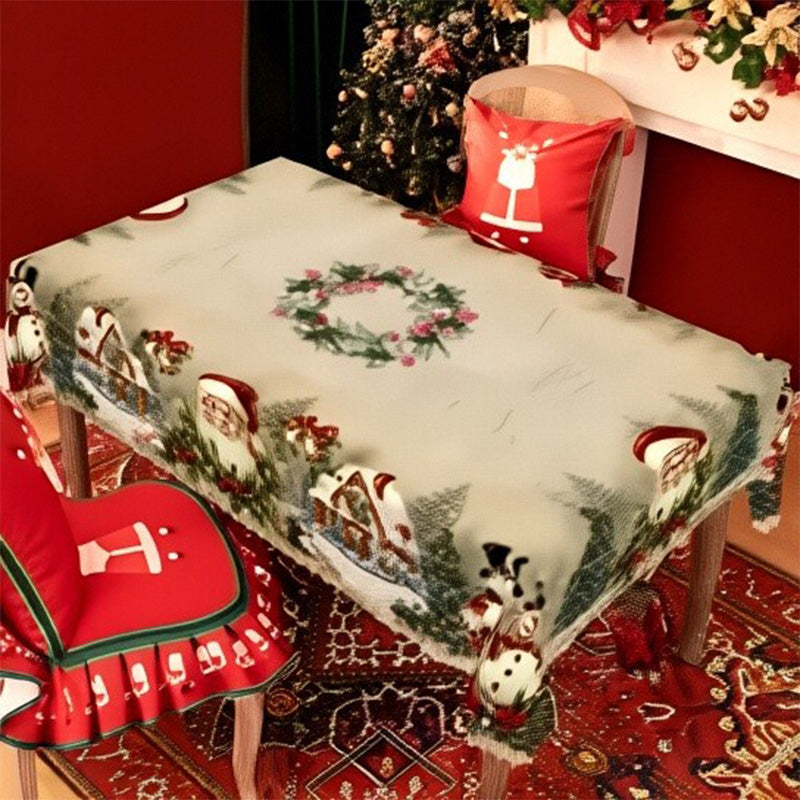 🔥✨Vidám, klasszikus karácsonyi asztalterítő🎄🎁