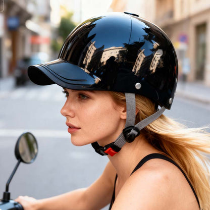 Unisex baseball sapka stílusú motoros sisak