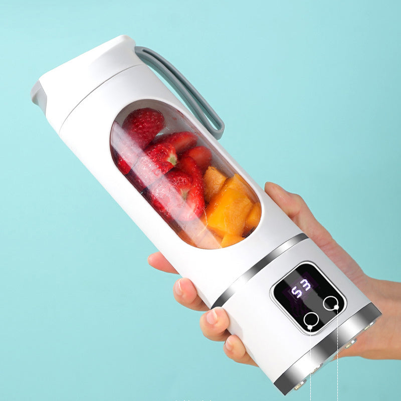 🍊 Hordozható vezeték nélküli turmixgép – Erőteljes, USB-ről tölthető, hosszú üzemidő ⭐
