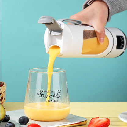 🍊 Hordozható vezeték nélküli turmixgép – Erőteljes, USB-ről tölthető, hosszú üzemidő ⭐