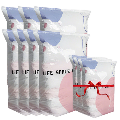 【1+2 INGYEN】💨 Szivattyú nélküli, nagyméretű vákuumos tárolózsák – Azonnali térfogatcsökkentés, helytakarékos 📦✨