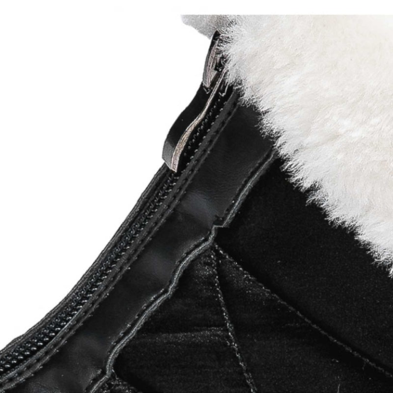 【EU36-42】❄️Női téli csizma PU-ból, pamut béléssel és polár béléssel