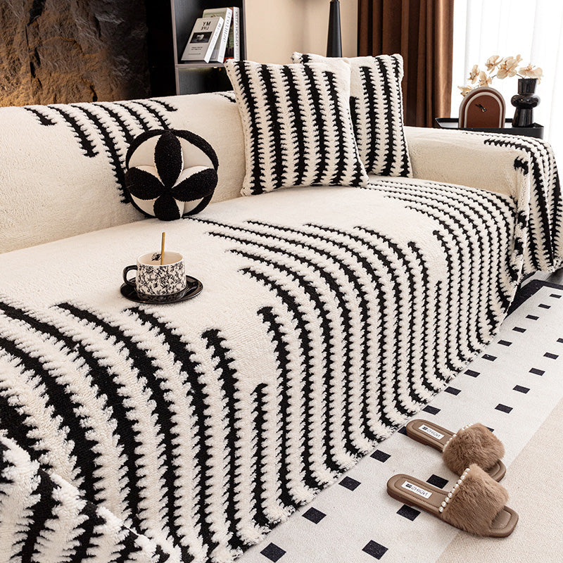 🛋️Vastag, csúszásmentes kanapé takaró, tökéletes a kényelmes őszi és téli hónapokhoz.