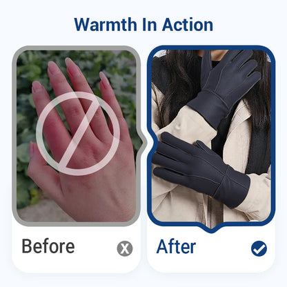 🐏 Tiszta gyapjú bélésű téli kesztyű a melegségért