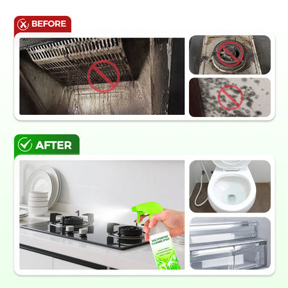 Többcélú háztartási konyhai tisztító spray🏡✨