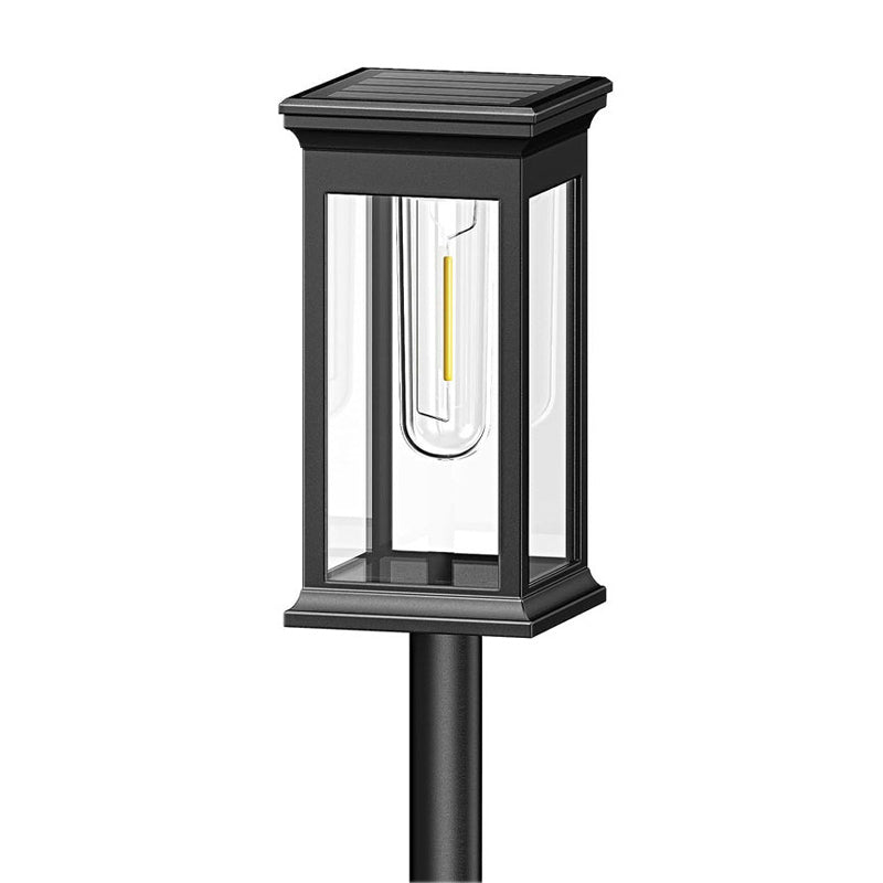🌞🔋 Kültéri napelemes kerti karó lámpa 🏡💡