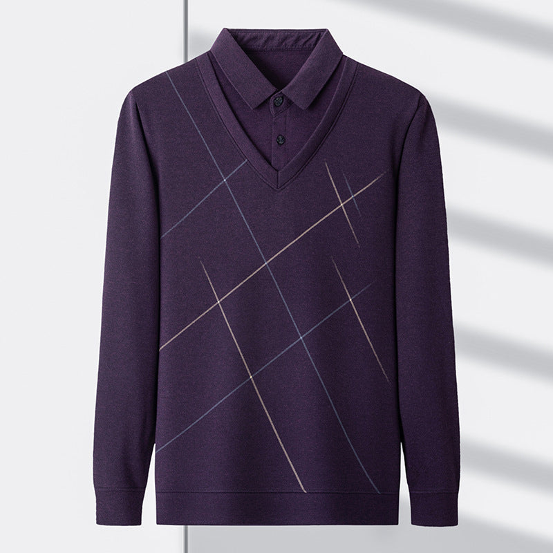 Férfi divatos termikus kétrészes szett