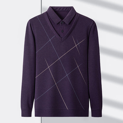 Férfi divatos termikus kétrészes szett