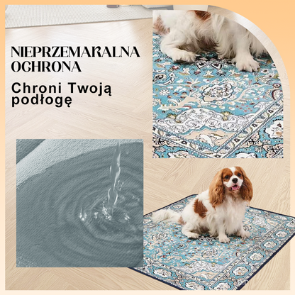 🐱🐾 Mosható bohém stílusú kisállatszőnyeg 🐶💕