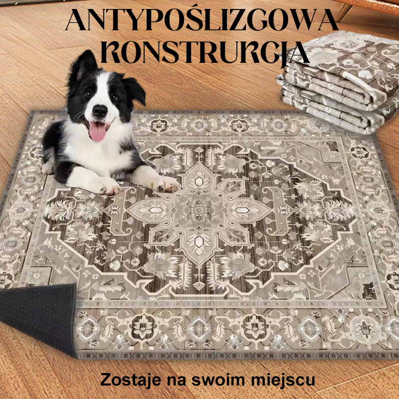 🐱🐾 Mosható bohém stílusú kisállatszőnyeg 🐶💕