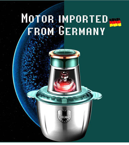 Többfunkciós, nagy teljesítményű daráló nagy kapacitással, 304 rozsdamentes acélból.