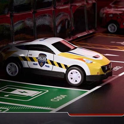 A legjobb ajándék🚗🚗🚗 48 mini autó beépített garázsszettel