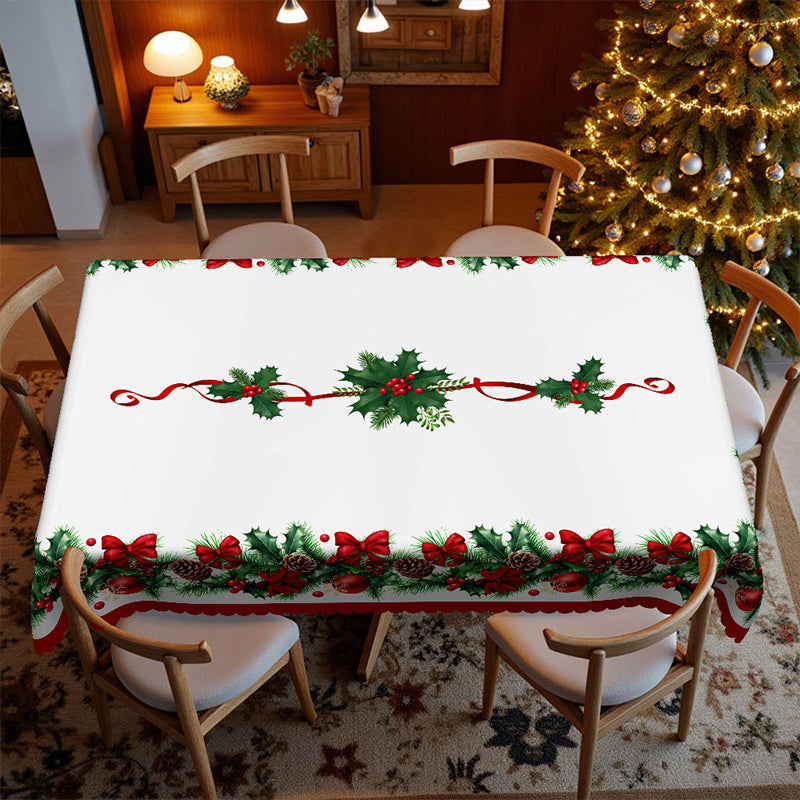 Dekoratív, ünnepi, folyadékálló asztalterítő