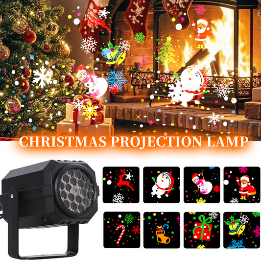 🎄✨ Forgó LED-vetítő karácsonyi motívumokkal – varázslatos fényhatások és egyedülálló karácsonyi dekoráció