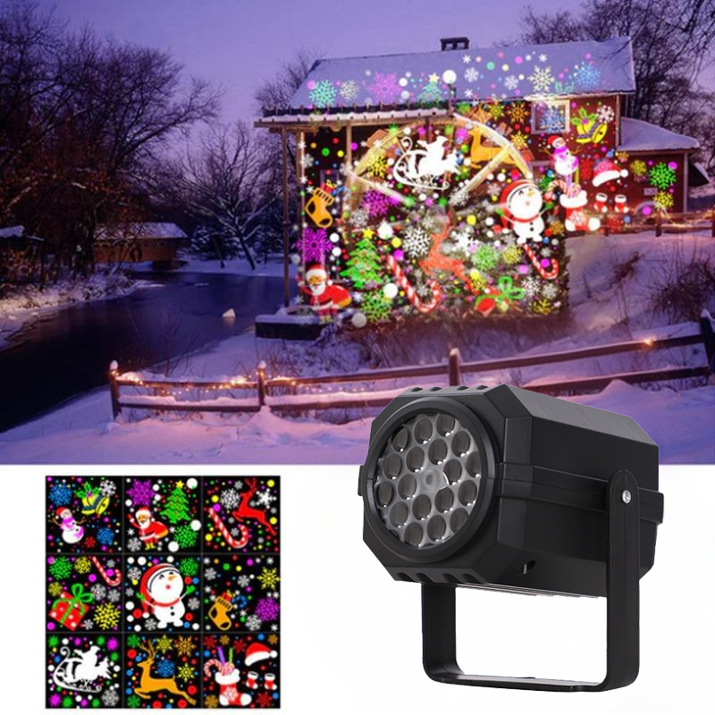 🎄✨ Forgó LED-vetítő karácsonyi motívumokkal – varázslatos fényhatások és egyedülálló karácsonyi dekoráció