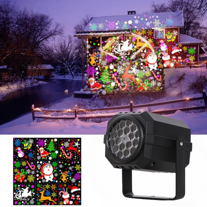 🎄✨ Forgó LED-vetítő karácsonyi motívumokkal – varázslatos fényhatások és egyedülálló karácsonyi dekoráció