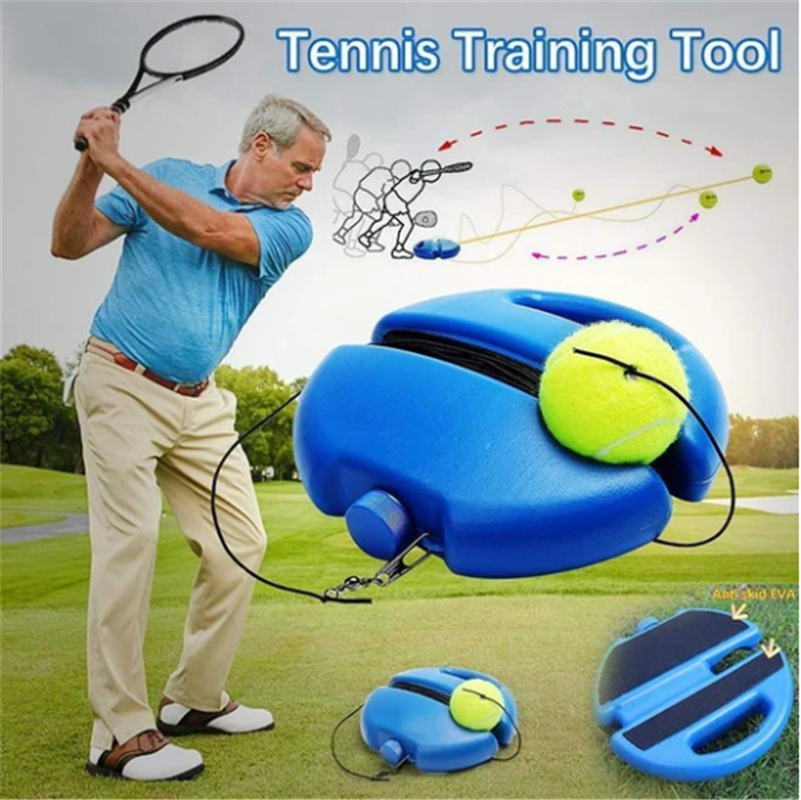🎾Tenisz edzőtábla — automatikus pattanás, hordozható kialakítás, minden szintű játékos számára alkalmas ✨