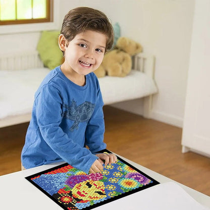 🎨 Mozaik színezőkönyv + kettős hegyű tollak, lazíts és szórakozz!