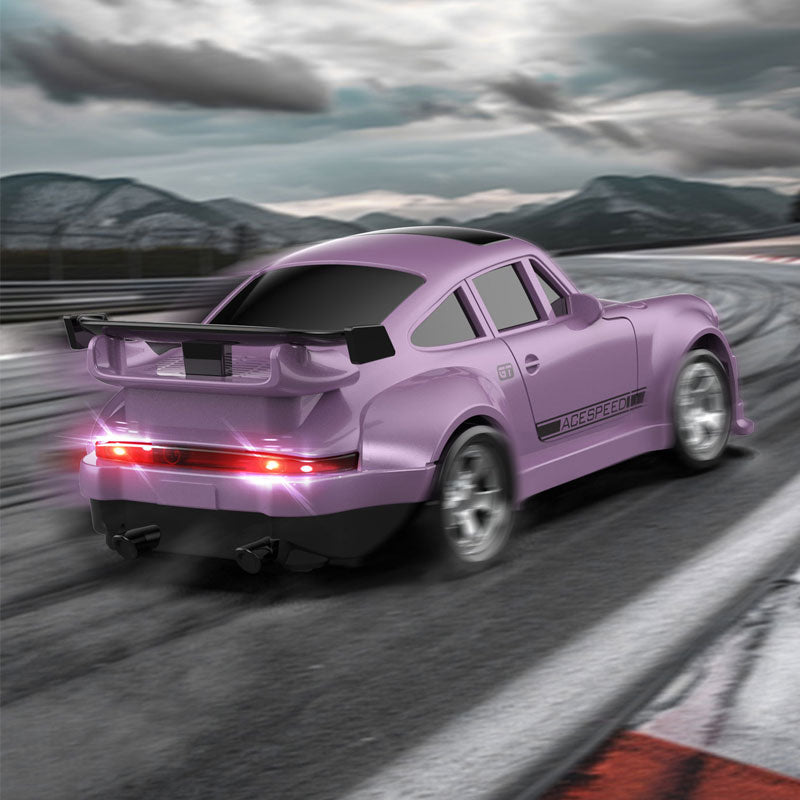 🏎️ 1:64 méretarányú távirányítású asztali mini drift autó