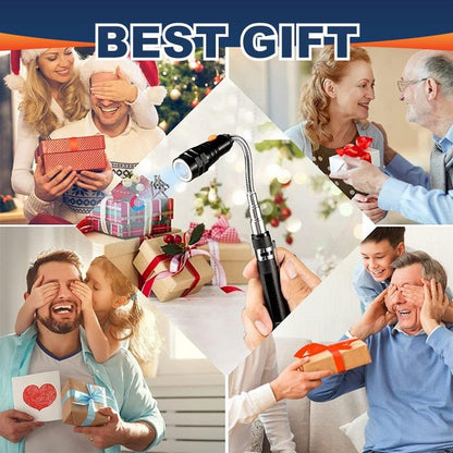 Többfunkciós mágneses teleszkópos zseblámpa