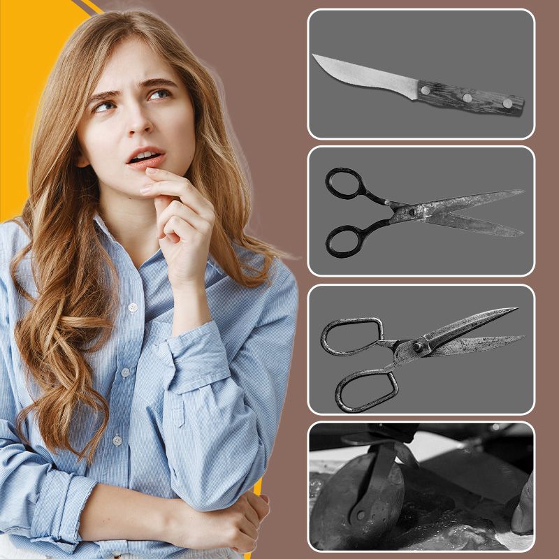 🍕3 az 1-ben rozsdamentes acél pizzaolló