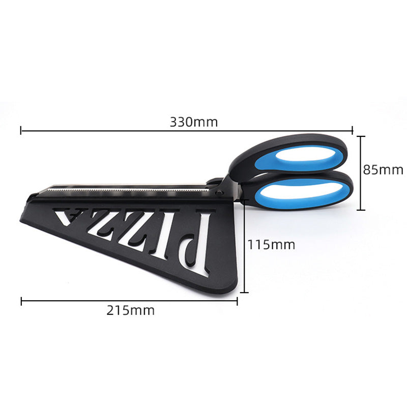 🍕3 az 1-ben rozsdamentes acél pizzaolló