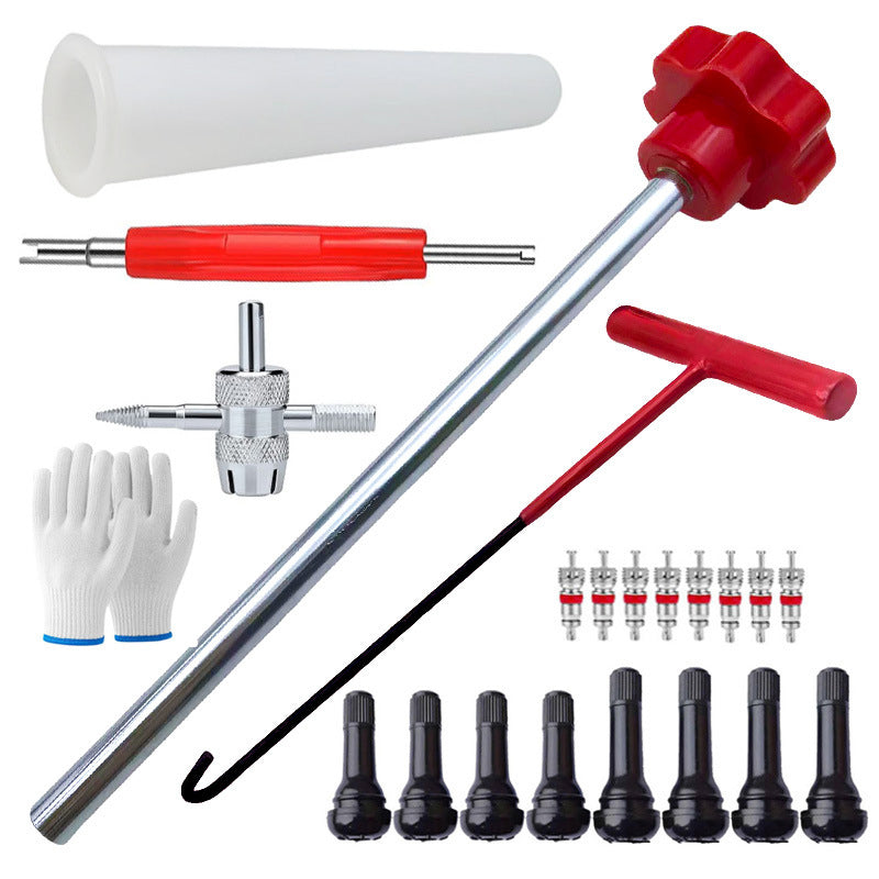 🔩💥 Gyorsan cserélhető autóipari szelepszerszám-készlet