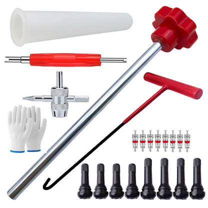 🔩💥 Gyorsan cserélhető autóipari szelepszerszám-készlet