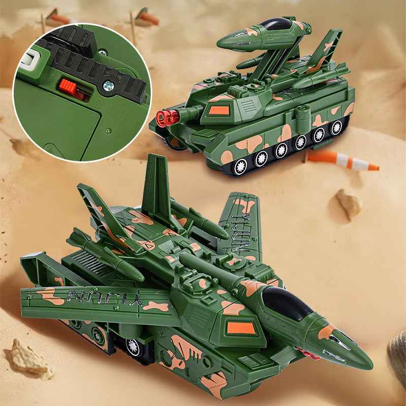 Kids Deformation Tank Toy with Lighting & Music
