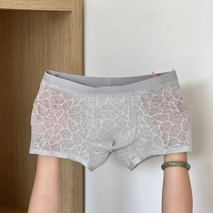 Men's Comfortable Cooling Mesh Boxer Shorts