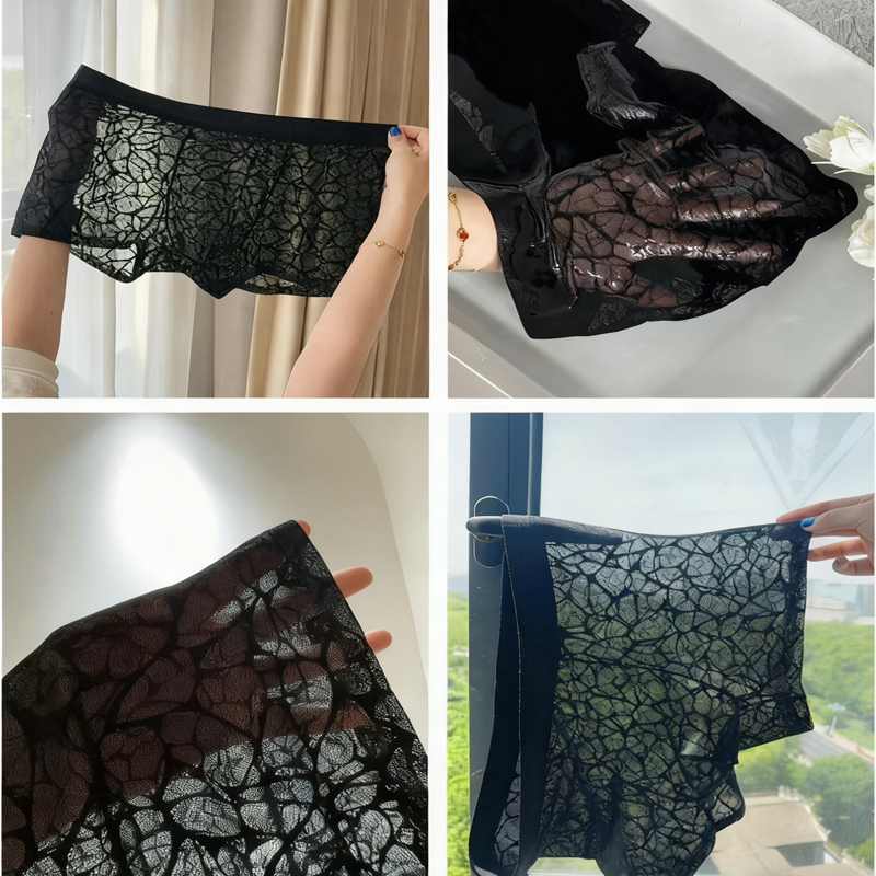 Men's Comfortable Cooling Mesh Boxer Shorts