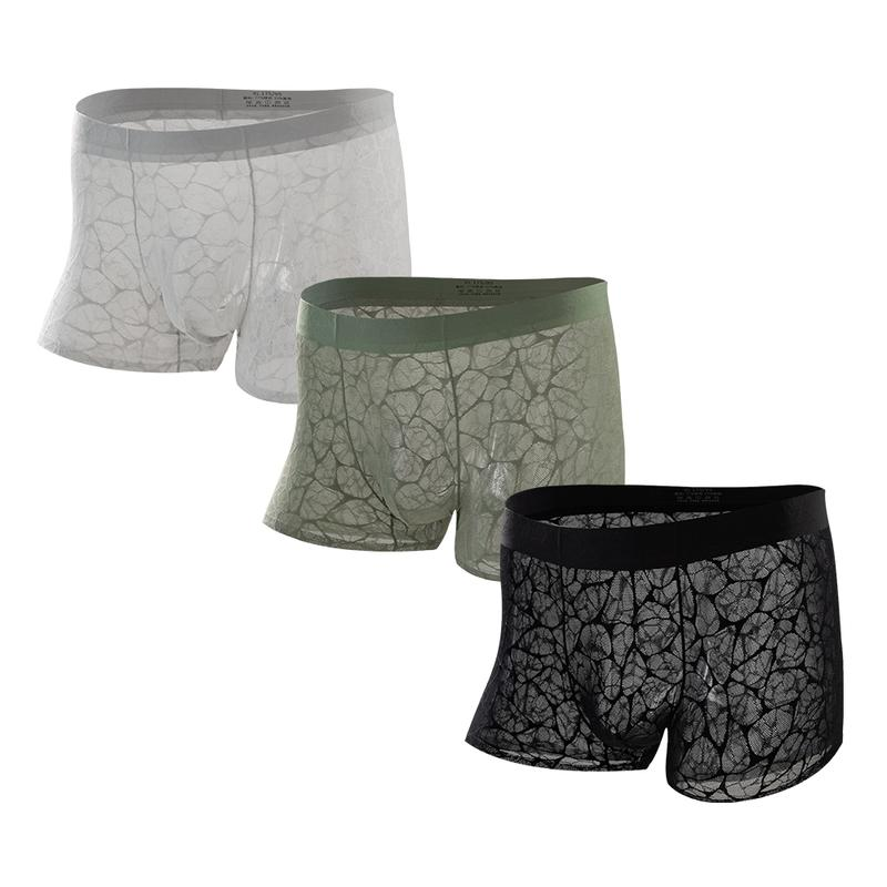 Men's Comfortable Cooling Mesh Boxer Shorts