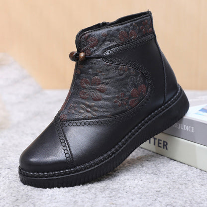 💗Női meleg és kényelmes csizma cipzárral