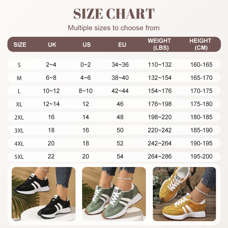 👟 Női tornacipő – Vastag talp, csúszásmentes, kényelmes viselet | Stílusos, magasító, mindennapi használatra 🛡️✨😎