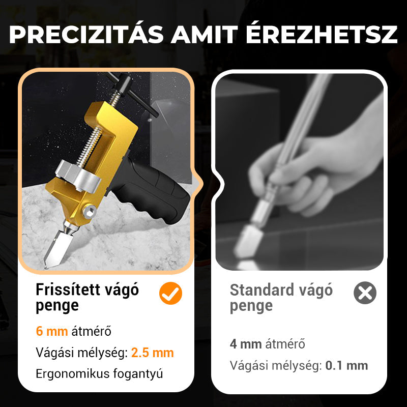 Kézi Üveg- és Csempe Vágó Szerszámkészlet