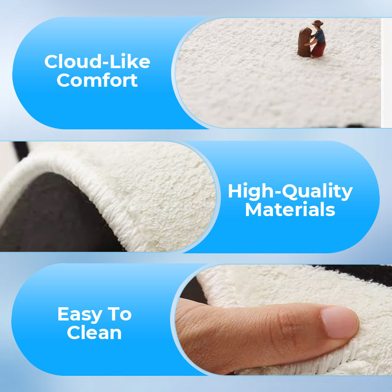 🌸Puha szabálytalan virágmintás szőnyeg