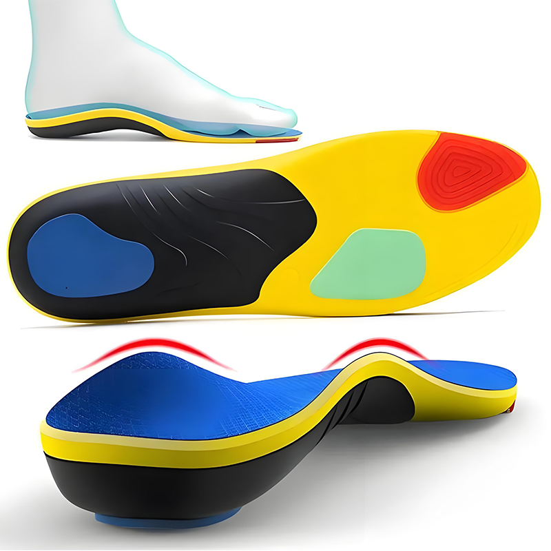 👟🦶Professzionális sporttalpbetét, amely ívelt talptámaszt és lengéscsillapítást biztosít